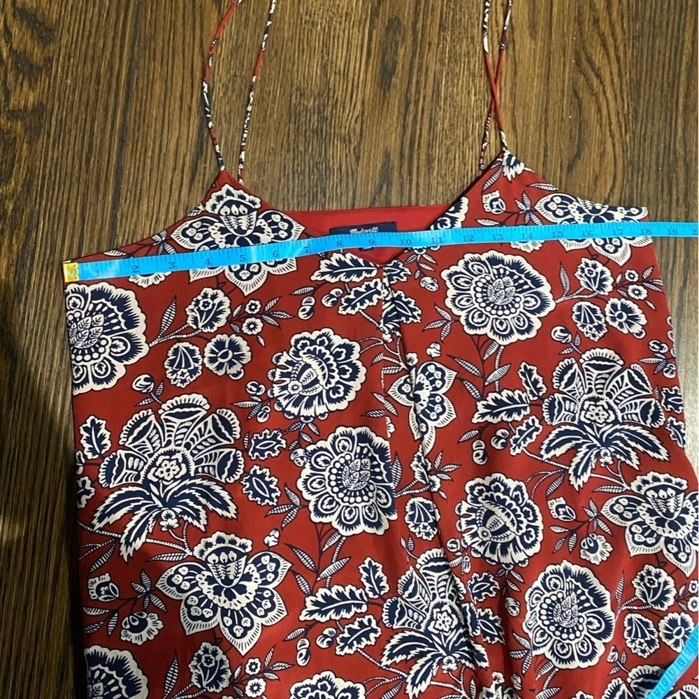 Madewell floral tank dress medium - Picture 4 of 6